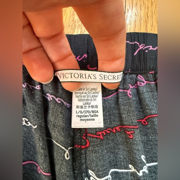 VICTORIA SECRET Sleep Pants. Size L. - Picture 3 of 3